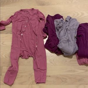 6 girls Kyte Baby sleep outfits. 12-18 month.